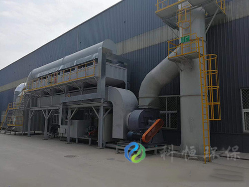 VOC催化燃烧环保设备在工业生产过程中的工作原理